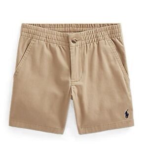 Polo Ralph Lauren Prepster Flex Abrasion Twill Shorts Khaki, Size 20 New w/Tag